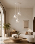 Lampa wisząca 3xE27 SOLO WHITE