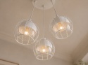 Lampa wisząca 3xE27 SOLO WHITE