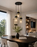 Pendant lamp 3xE27 UNICA BLACK/GOLD