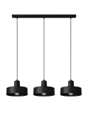 Lampa wisząca 3xE27 Velyo Black