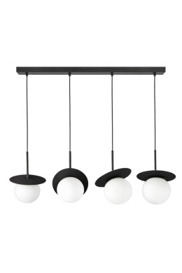 Lampa wisząca 4xE14 Aura Black