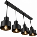 Lampa wisząca 4xE27 LUCE BLACK