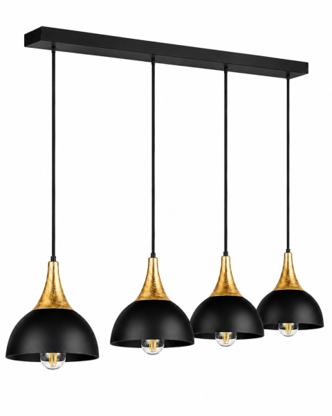 Lampa wisząca 4xE27 Rea Gold