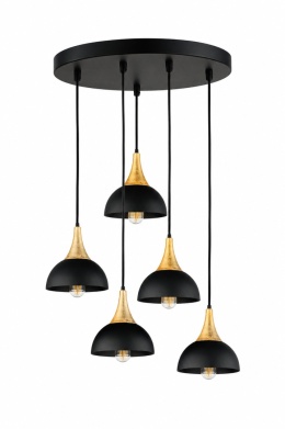 Lampa wisząca 5xE27 Rea Gold