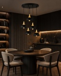 Lampa wisząca 5xE27 Rea Gold