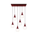 Lampa wisząca 6xE27 Lacrima Wine