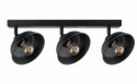 Ceiling Lamp 3xE27 FAUN BLACK