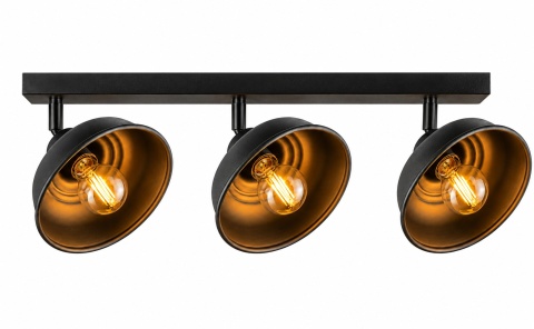 Ceiling Lamp 3xE27 FAUN BLACK