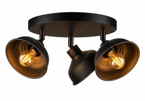 Spot 3xE27 FAUN BLACK