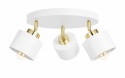 Spot 3xE27 SIMPLY WHITE/GOLD
