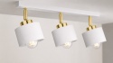 Spot 3xE27 SIMPLY WHITE/GOLD