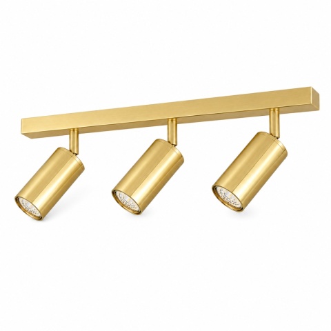 Ceiling Lamp 3xGU10 EYE BLACK GOLD