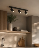 Ceiling Lamp 3xGU10 EYE BLACK