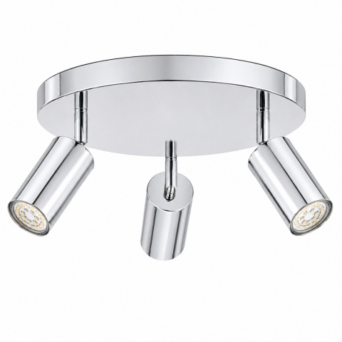Ceiling Lamp 3xGU10 EYE SILVER