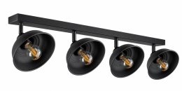 Spot 4xE27 FAUN BLACK