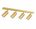 Ceiling Lamp 4xGU10 EYE BLACK GOLD