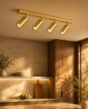 Ceiling Lamp 4xGU10 EYE BLACK GOLD