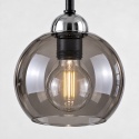 Kinkiet 1xE27 COSMO BLACK/SILVER