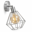 Kinkiet 1xE27 FOSKAL SILVER
