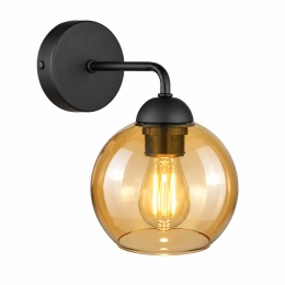 Kinkiet 1xE27 MELLE BLACK