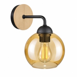 Kinkiet 1xE27 MELLE WOOD