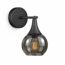 Kinkiet 1xE27 STAR SMOKY BLACK