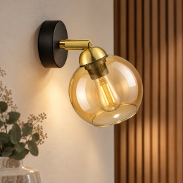 Kinkiet 1xE27 THEA GOLD