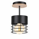 Lampa sufitowa 1xE27 CASA BLACK WOOD