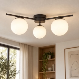 Lampa sufitowa 3xE14 APEKS WHITE