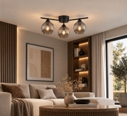 Lampa sufitowa 3xE27 ALBEDO DARK