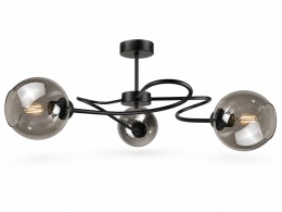 Lampa sufitowa 3xE27 BLOM BLACK