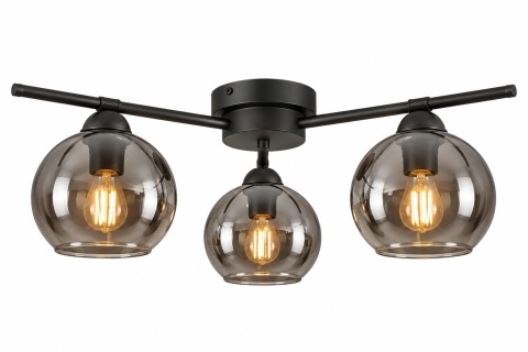 Lampa sufitowa 3xE27 BOZON DARK
