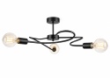 Lampa sufitowa 3xE27 FIORE BLACK