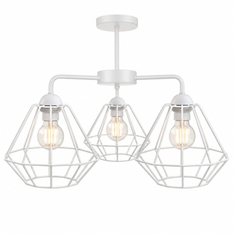 Ceiling Lamp 3xE27 FOSKAL WHITE