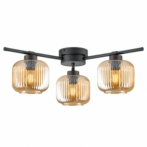 Lampa sufitowa 3xE27 FOTON AMBER