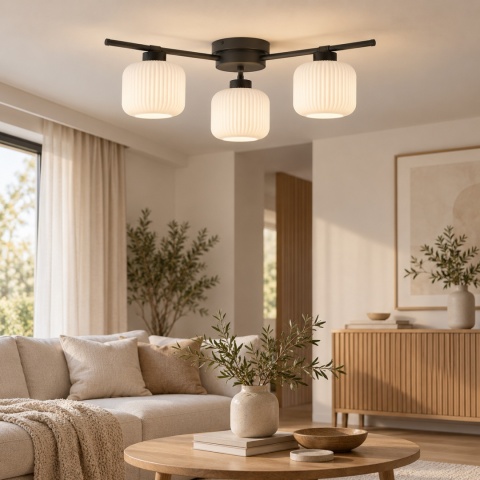 Lampa sufitowa 3xE27 FOTON WHITE