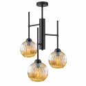 Lampa sufitowa 3xE27 KLIPER AMBER
