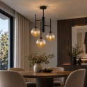 Lampa sufitowa 3xE27 KLIPER AMBER