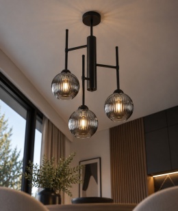 Lampa sufitowa 3xE27 KLIPER DARK