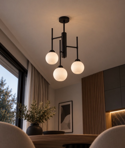 Lampa sufitowa 3xE27 KLIPER WHITE