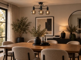 Lampa sufitowa 3xE27 LIV BLACK