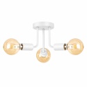 Lampa sufitowa 3xE27 LUNA WHITE