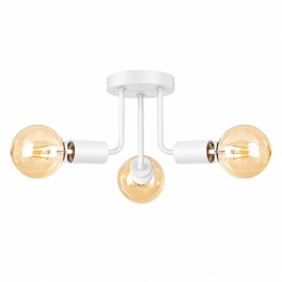 Lampa sufitowa 3xE27 LUNA WHITE