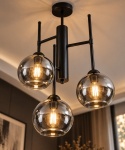 Ceiling Lamp 3xE27 ROCKET SMOKY