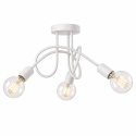 Lampa sufitowa 3xE27 RUMBA WHITE