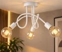 Lampa sufitowa 3xE27 RUMBA WHITE