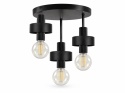 Ceiling Lamp 3xE27 UNICA BLACK