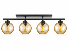 Lampa sufitowa 4xE27 AMARUS BLACK