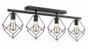Lampa sufitowa 4xE27 ARNICA BLACK