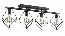 Lampa sufitowa 4xE27 ARNICA BLACK